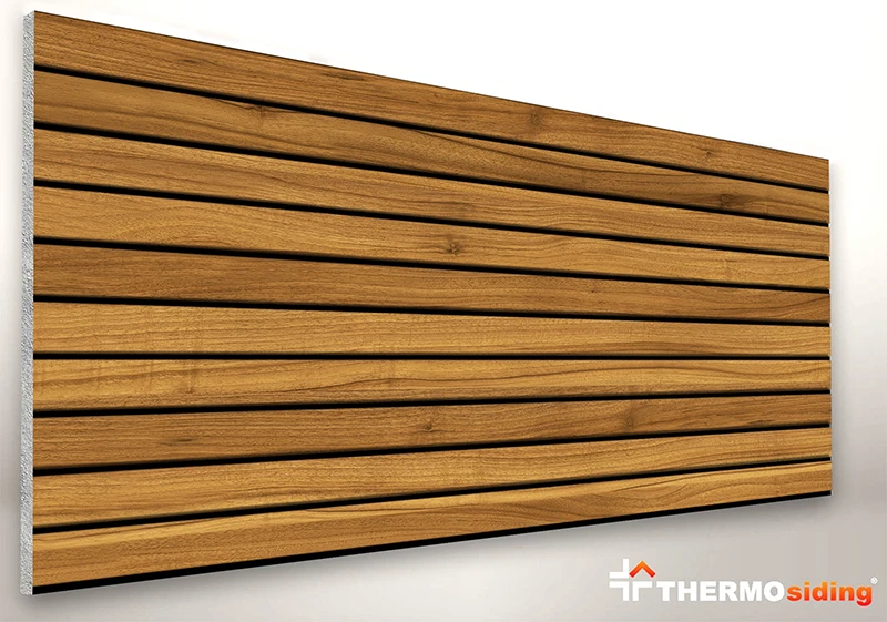 Ahşap Lambiri Strafor Dış Cephe Duvar Paneli