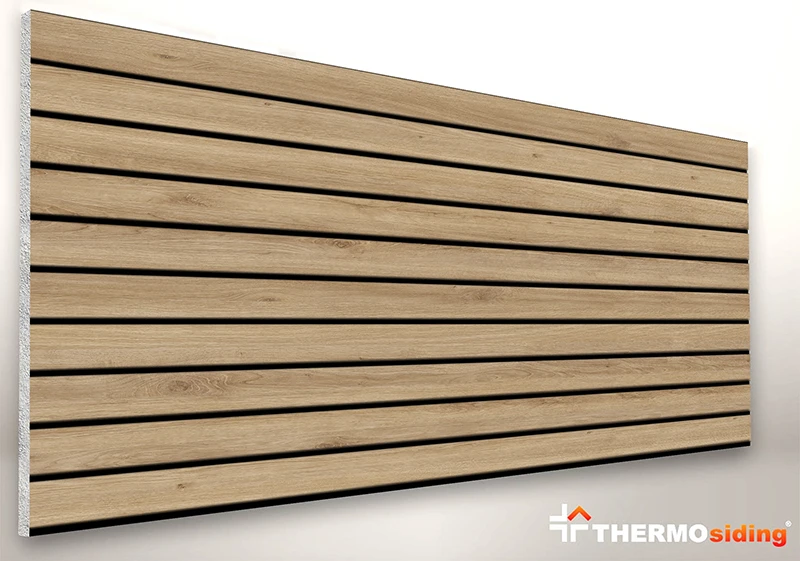 Ahşap Lambiri Strafor Dış Cephe Duvar Paneli