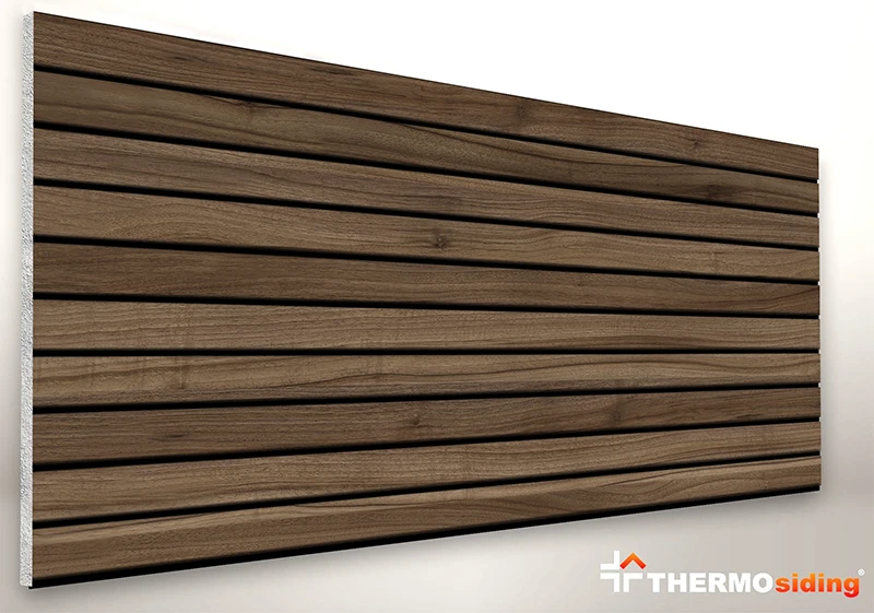 Ahşap Lambiri Strafor Dış Cephe Duvar Paneli