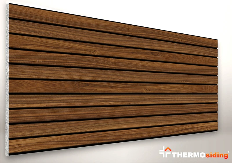 Ahşap Lambiri Strafor Dış Cephe Duvar Paneli