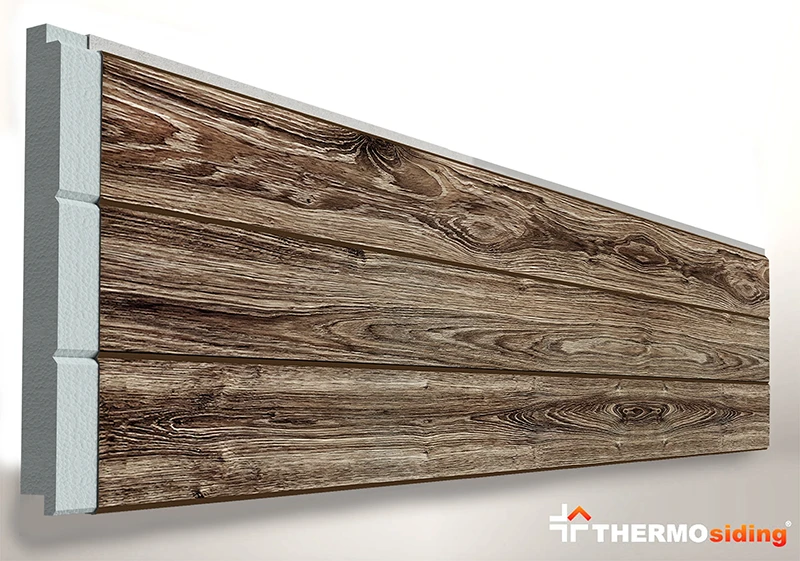 Ahşap Strafor Dış Cephe Duvar Paneli